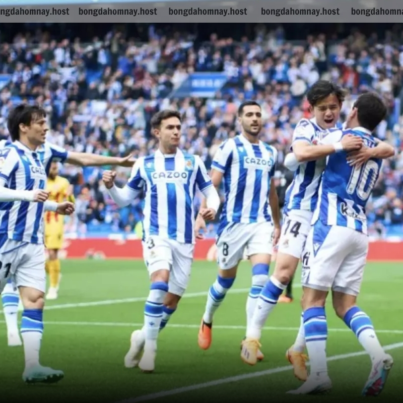 Real Sociedad đang để lại nhiều dấu ấn