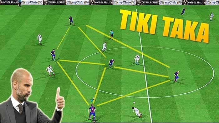 Tổng quan về lối chơi tiki taka huyền thoại